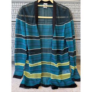 MISSONI open front cardigan sz 42 $1,200 B1